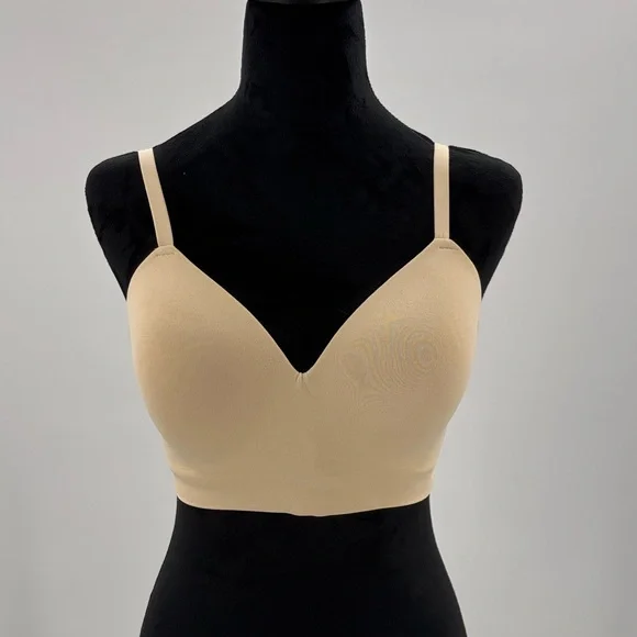 Truekind Supportive Comfort Wireless Shaping Bra 3 pack black/chai/white L NWT - Picture 5 of 15